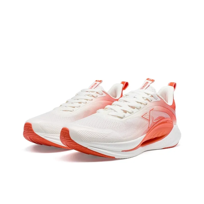 XTEP Hydrogen Wind 7.0 Cushioning Breathable Coverage Lightweight Low Top Running Shoes Men's Koi Fish Style-3