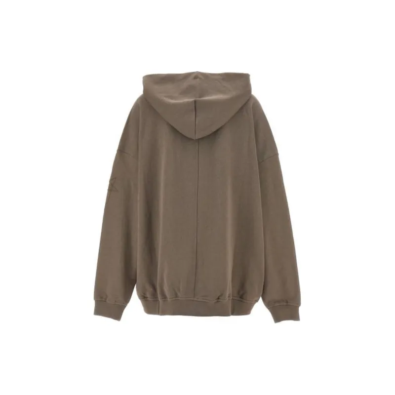 RICK OWENS X Champion Zip Up Drawstring Hoodie-1