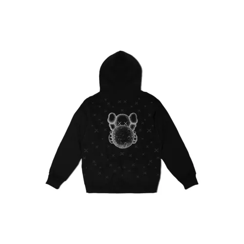 KAWS Shanghai Station Limited Edition Series Sweatshirts Unisex Black