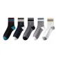 Black+Navy Blue+Dark Gray+Medium Gray+White