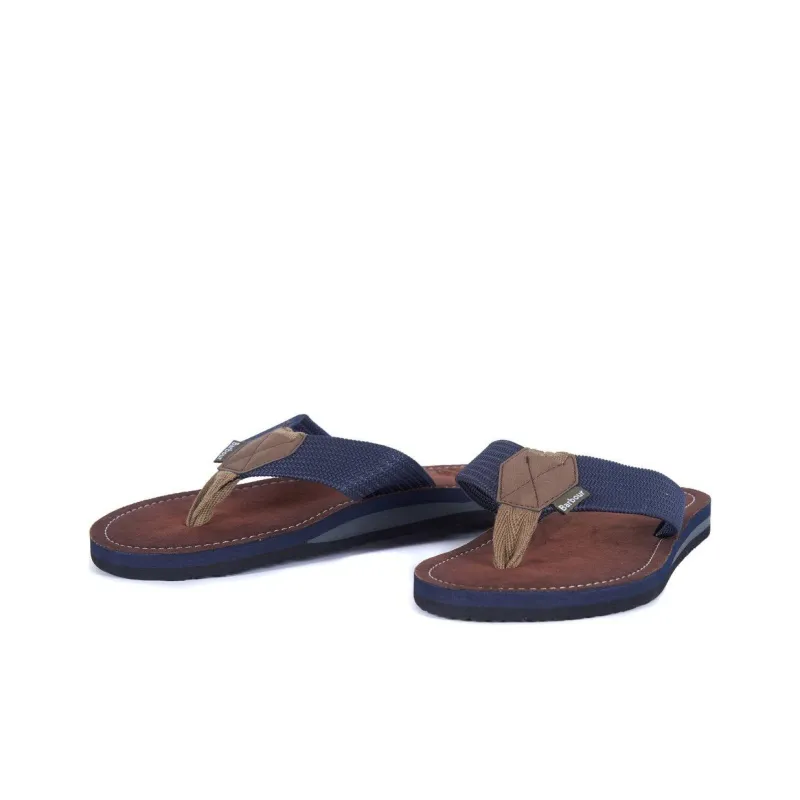 BARBOUR Flip Flops Men's Marine Blue-3