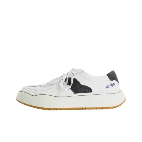 ADER ERROR Abrasion Resistant Low Top Casual Shoes Men's White