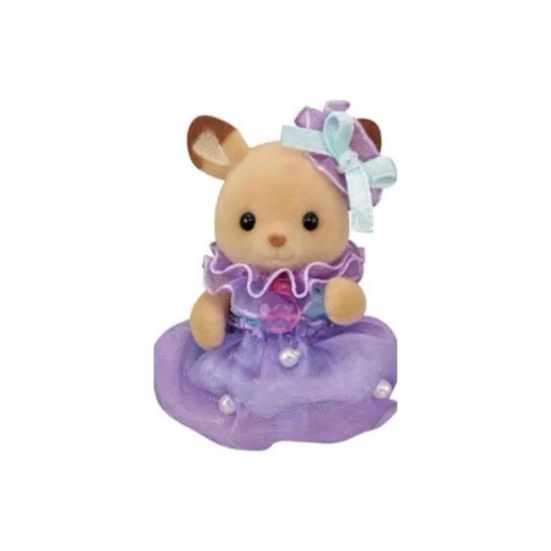 Sylvanian Families Jellyfish Baby Princess Dress Dolls Plush Pendant Small Size High-3
