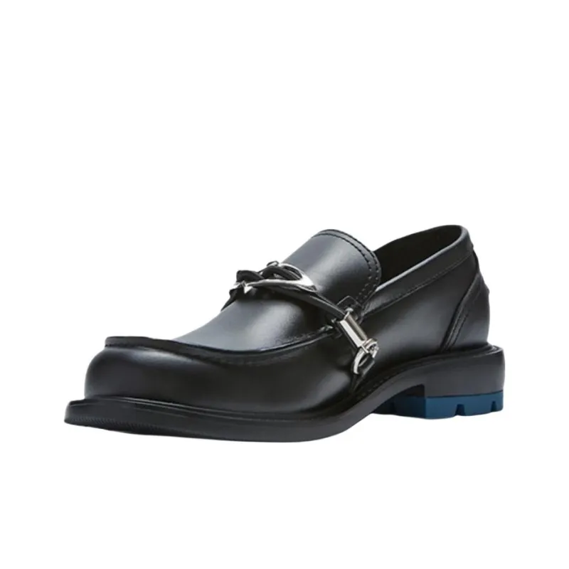 Both ReRe Loafers 4cm Unisex Black-2