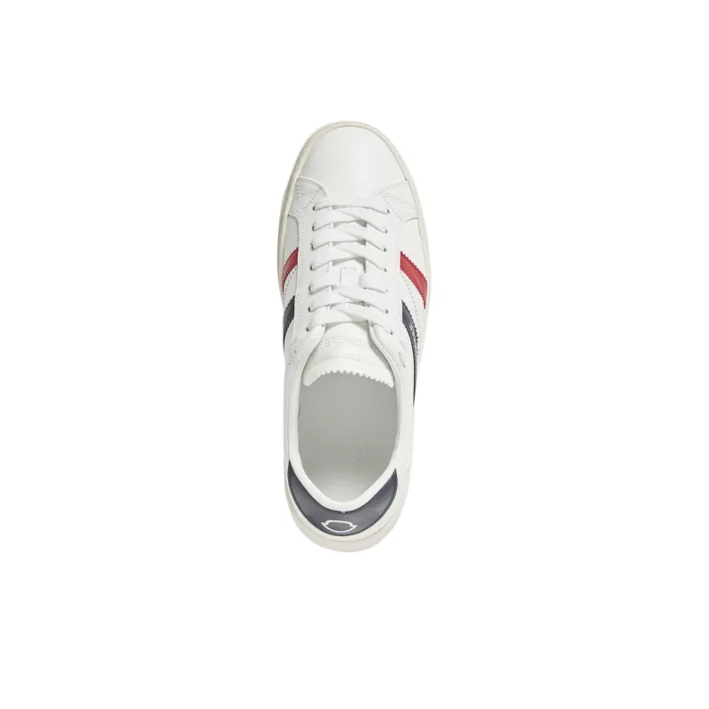 Moncler Monaco Low Top Skateboard Shoes Women's White-3