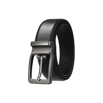 Yalu Preferred Cow Split Leather Belts Men's Width 3.5CM
