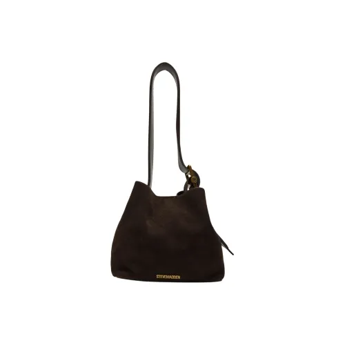 STEVE MADDEN Suede Shoulder Bag Women's Brown