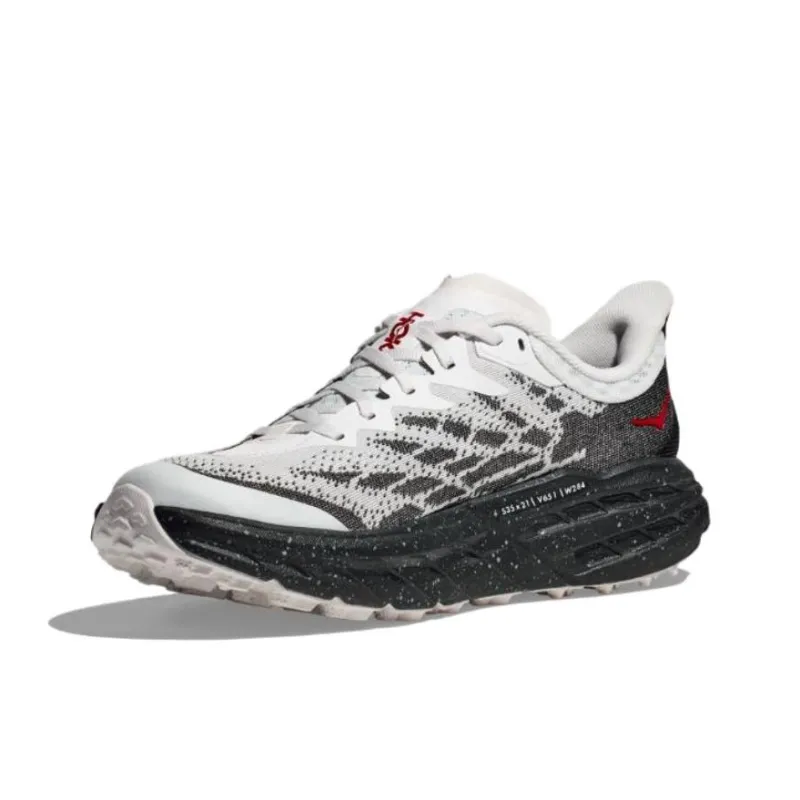 HOKA ONE ONE Speedgoat 5 Black Red Grey-2