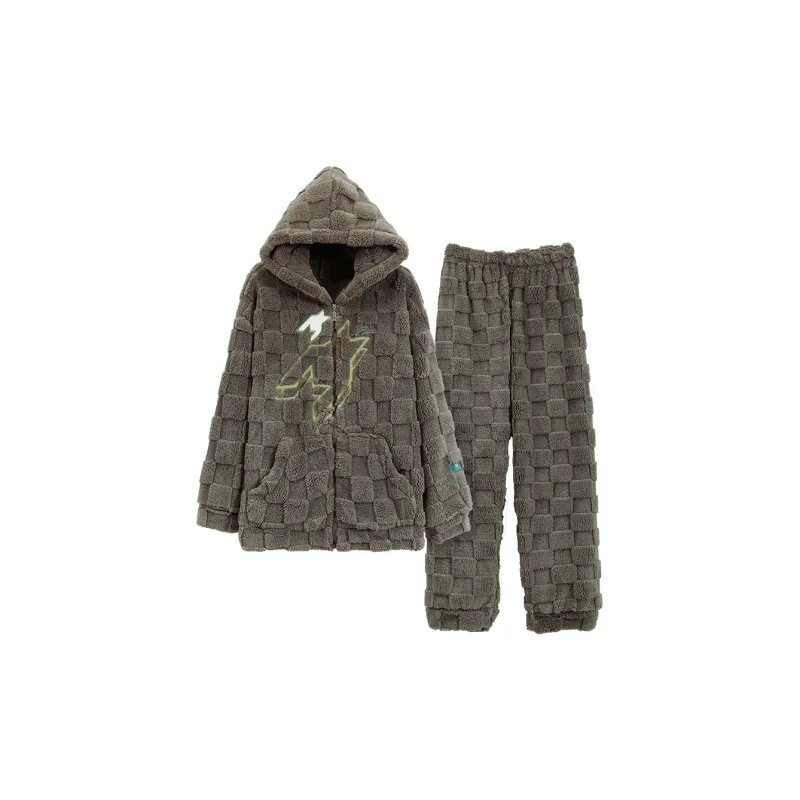 The Story Of The Flower Season Pajama Set Women's Umber-0