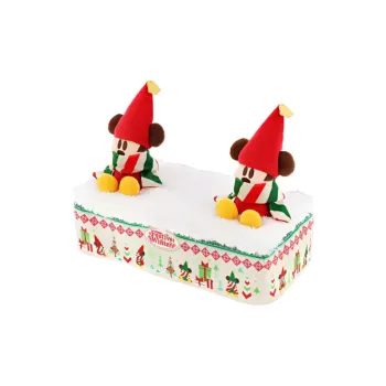 Disney Japan Tokyo Disney Mickey Mouse 2023 Christmas Elf Collection Lingling Tissue Box Doll Products