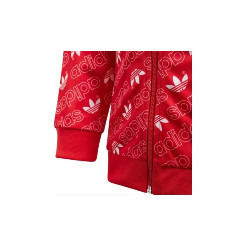 Adidas Originals MONOGRAM TT Jacket Men's Red-3