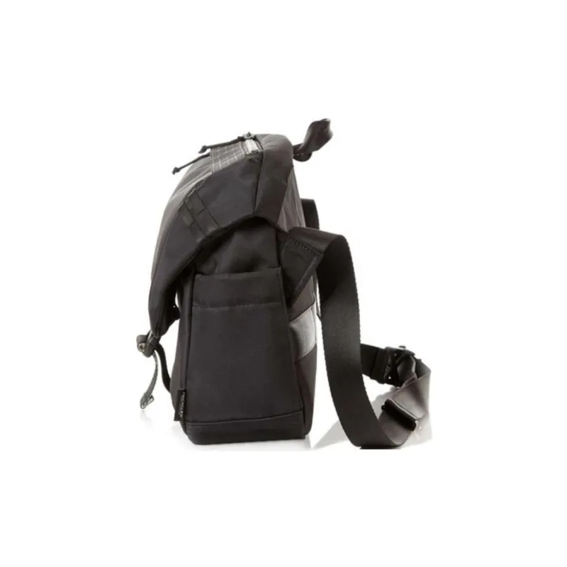 SAMSONITE Polyester Shoulder Bag, Crossbody Bag, Handbag Unisex Black-2