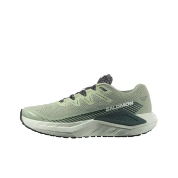 SALOMON Anti Slip Wear Resistant Low Top Casual Running Shoes Men's Green