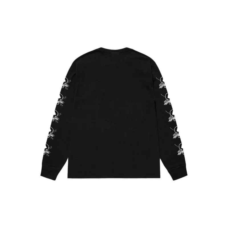 Stussy Foils L/S Pigment Dyed Tee-1
