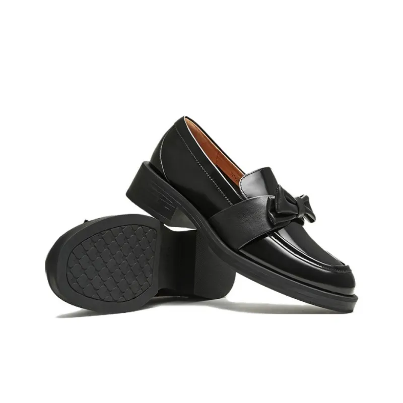 TATA Loafers Women's Solid Color-4