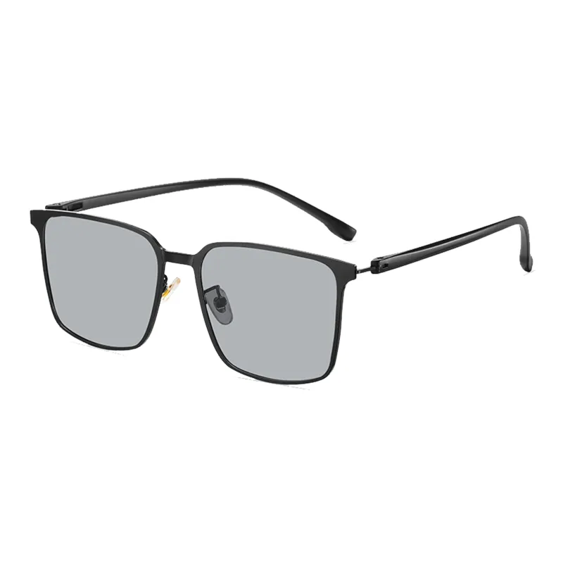 IOTS TR/Memory Plastic Metal Sunglasses Unisex-4