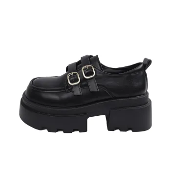 MXGM Loafers Women's Matte Black/Glossy Finish Black
