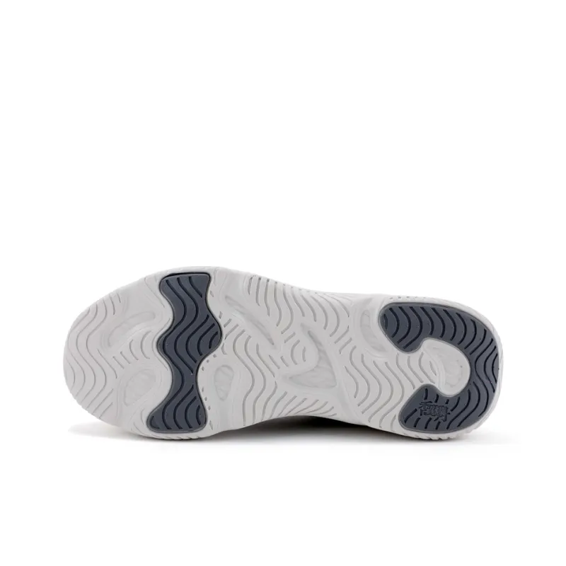QIAODAN Cushioned Slip Resistant Abrasion Resistant Breathable Low Top Running Shoes Men's Gray-4