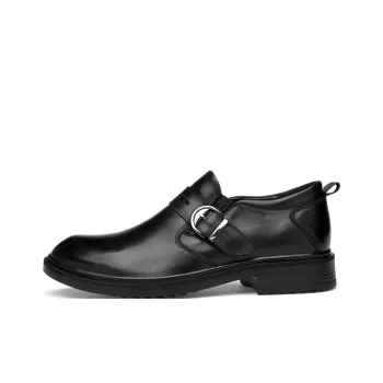 AIPSEN Loafers Men's Black Smooth Finish