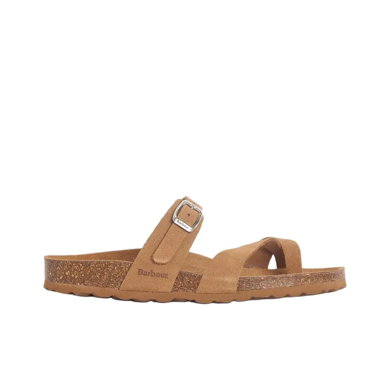 BARBOUR Flip Flops Women's Brown-1