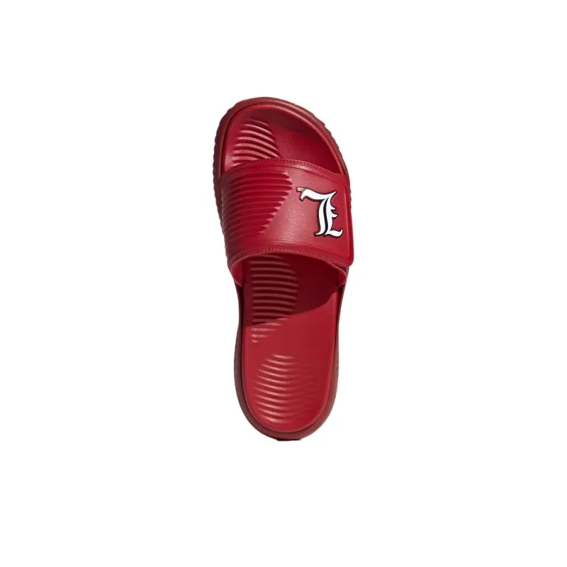 Adidas Alphabounce Slide 2.0 Louisville Team Power Red Core Black-4