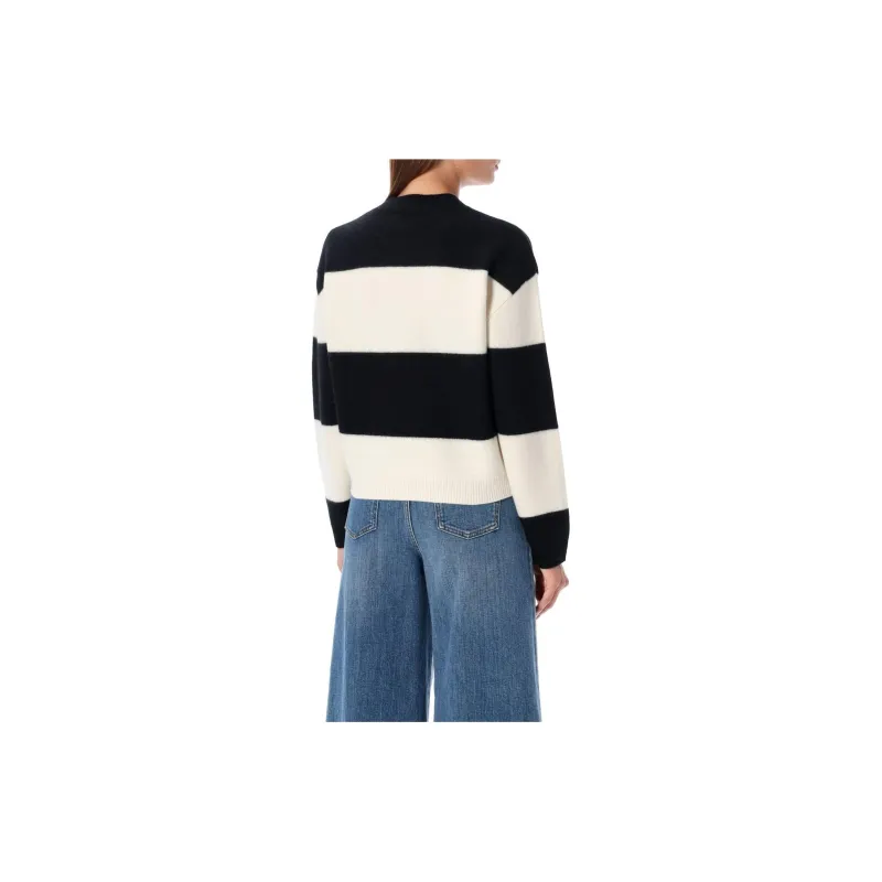 A.P.C Penny Knitted Stripped Jumper-1