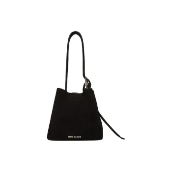 STEVE MADDEN Suede Shoulder Bag Women's Black