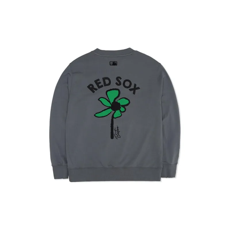 MLB Boston Red Sox Sweatshirt Unisex Gray-1