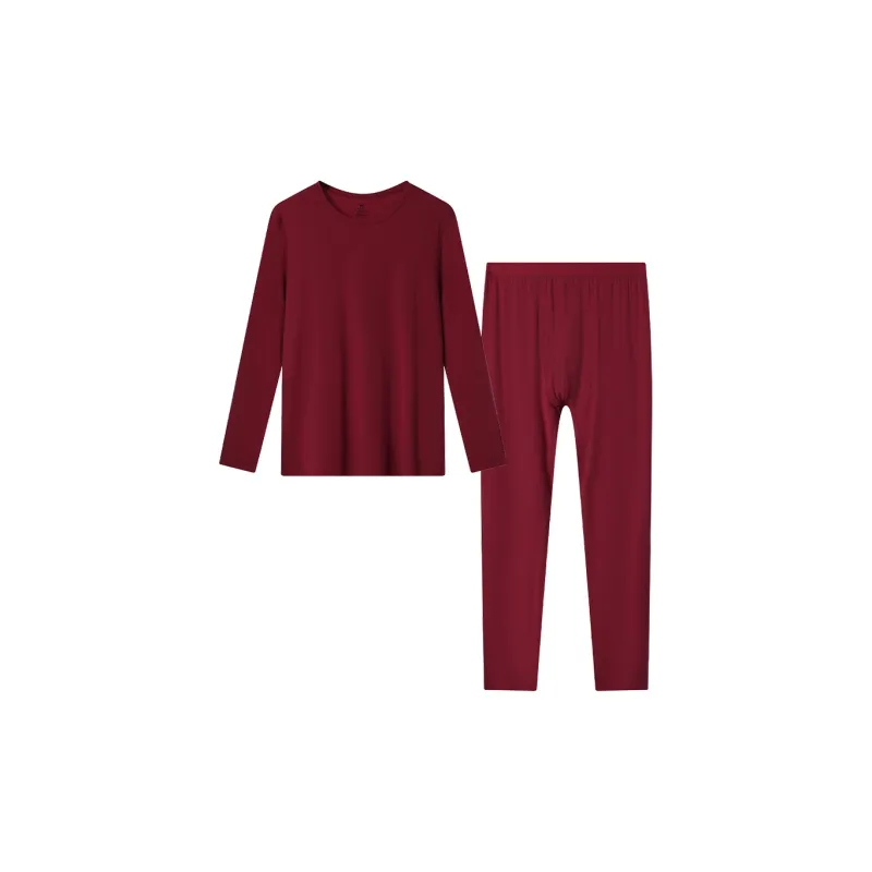 Ubras Muscle bottomed Clothing Series Thermal Set Women's-87