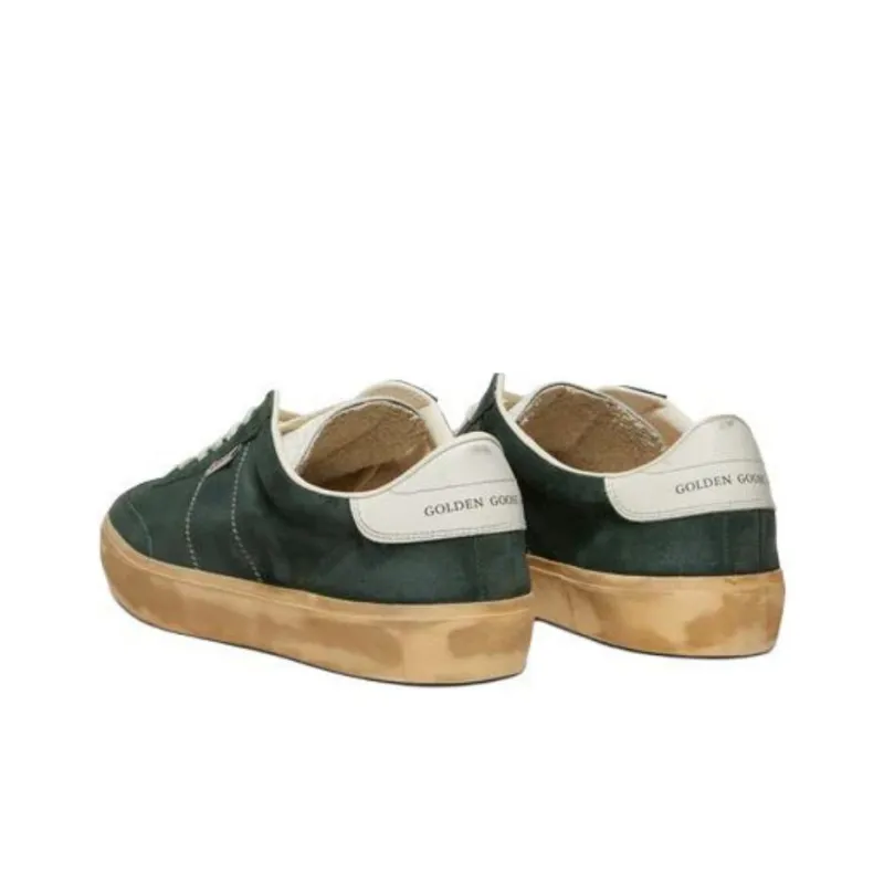 Golden Goose Soul Star Low Top Skateboard Shoes Men's Green-4
