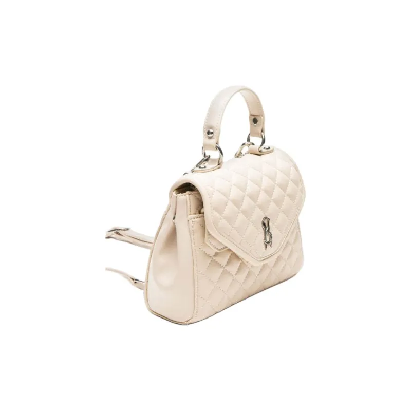 STEVE MADDEN Synthetic Material Key Pouch Handbag Women's Bone-1