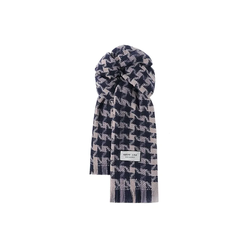 CARTELO Polyester Knit Scarves Unisex-1