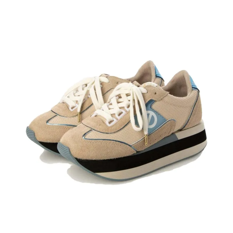 NO NAME Slip Resistant Breathable Low Top Casual Shoes Women's Beige-2