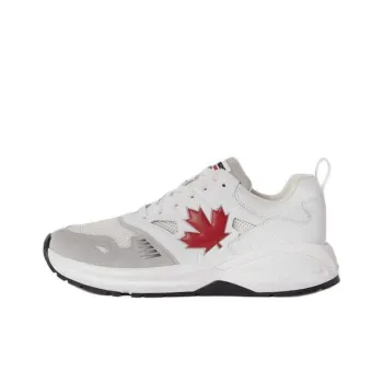 DSQUARED 2 X Dash Logo Emboosed Lace Up Sneakers Women's