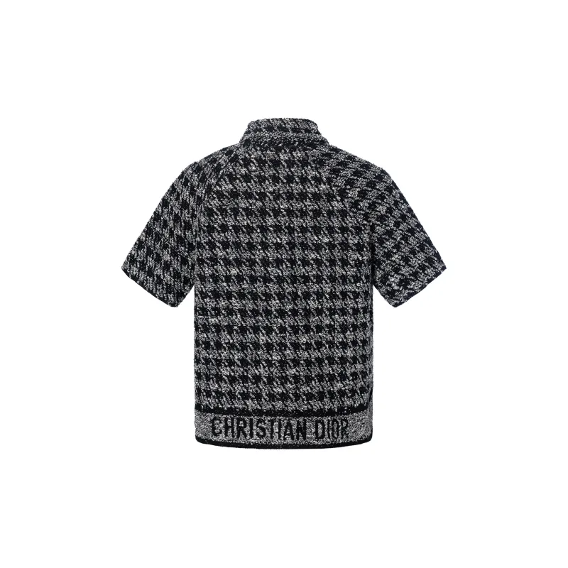 DIOR Cropped Coats Women's Black-1