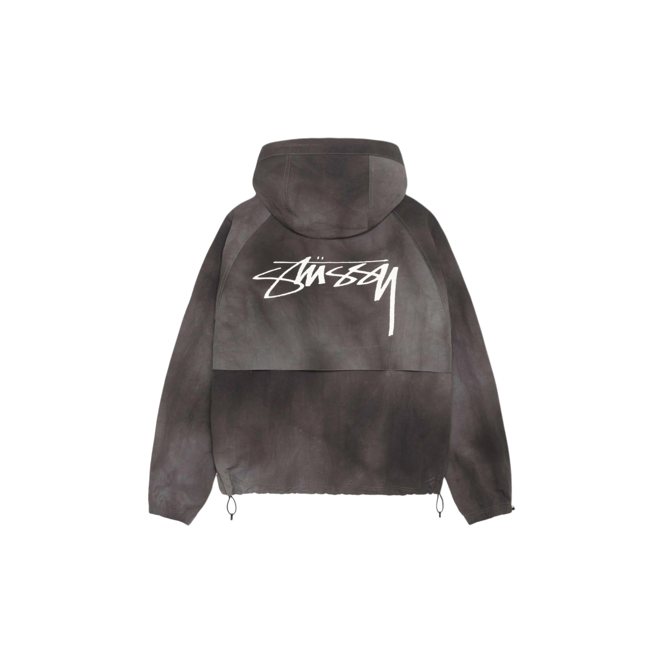Stussy Beach Ripstop Transparent Shell Jacket Black L - POIZON