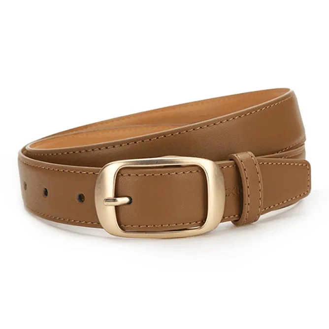 MEXICAN Designer Jeans For The Fashionable Cow Leather Belts Women's Width 2.8CM-2