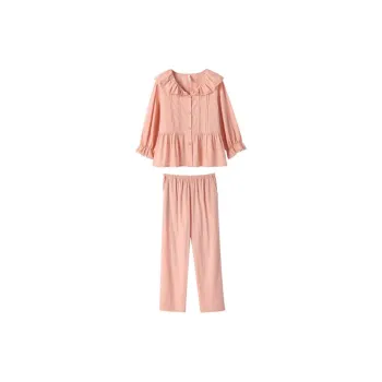 Aannsfam Pajama Set Women's Shrimp Pink