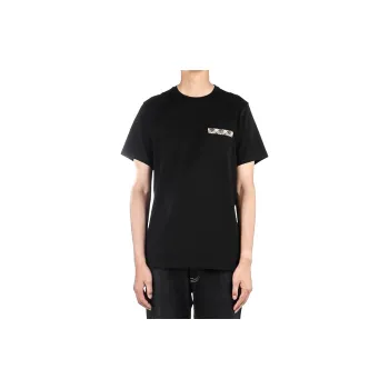 BARBOUR SS24 T Shirt Men's Black