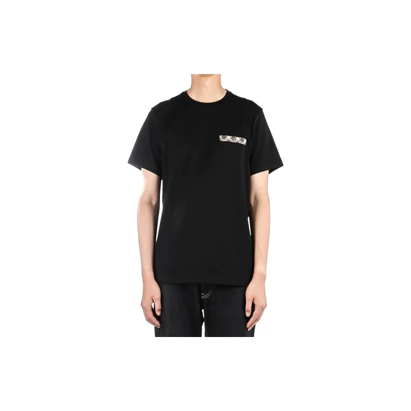 BARBOUR SS24 T Shirt Men's Black-5