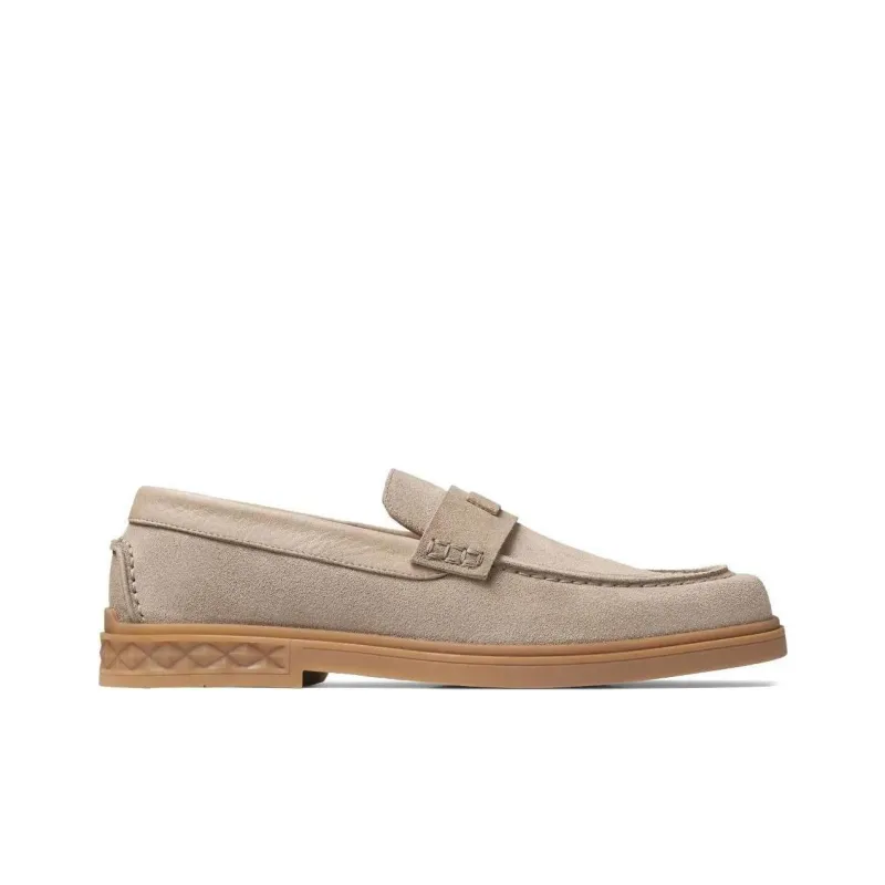 Jimmy Choo Josh Driver Suede Penny Loafers-1