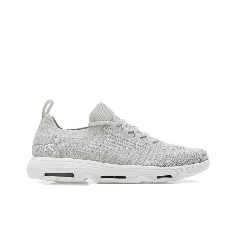 Reebok Dailyfit Dm Anti Slip Wear Resistant Low Top Casual Shoes Unisex Gray White-1