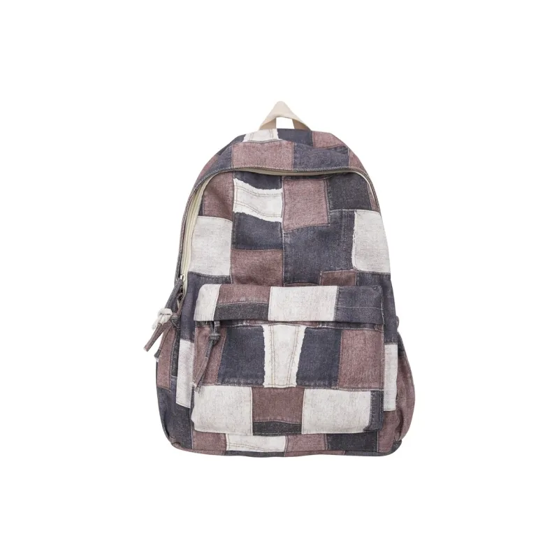 Barang Bear Canvas Canvas Bag Backpack Unisex Multicolor-2