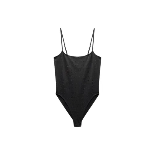 ZARA Bodysuits Women's Black