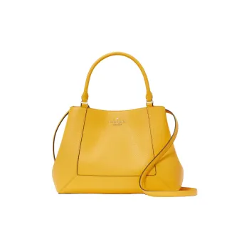 Kate Spade Litchi Grain Leather Shoulder Bag Crossbody Bag Handbag Women's Daffodil Yellow