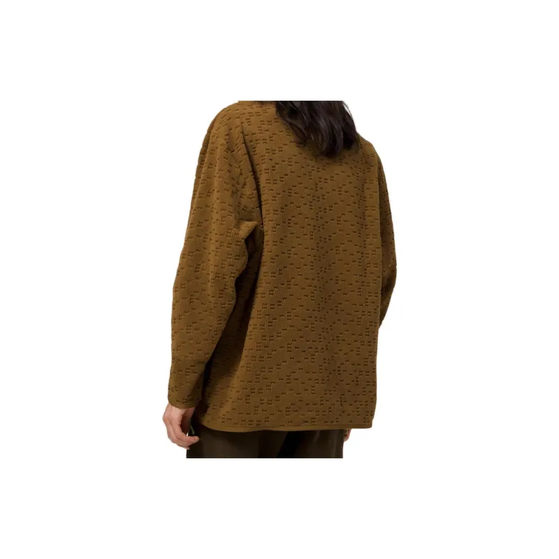 Lululemon LAB Collection Bivium Sweatshirt Men's Dark Brown-1