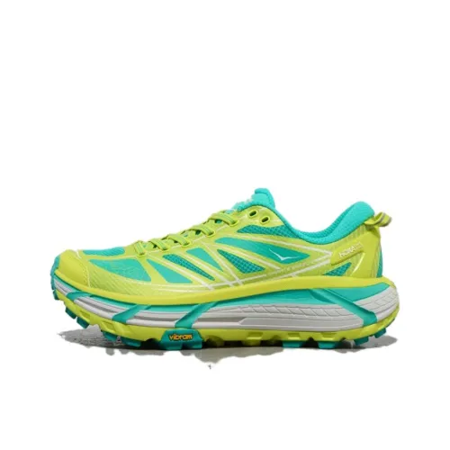 HOKA ONE ONE Mafate Speed 2 Running Shoes Men Low-Top Green