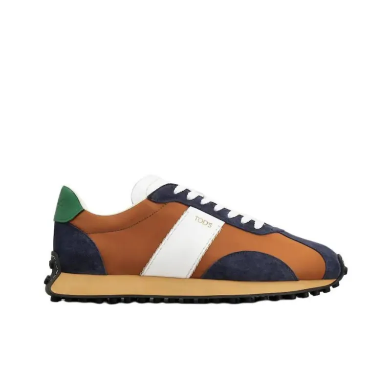 TOD'S Gommino Panelled Low Top Sneakers-1