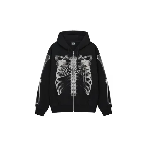 Stussy Rib Cage Zip Hoodie 