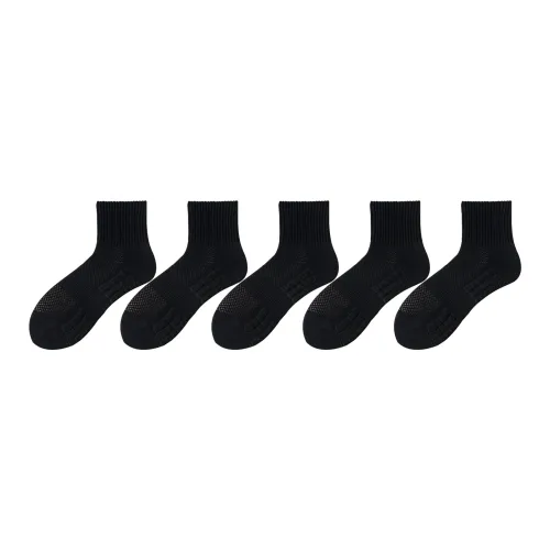 XXLLG Mid Calf Socks Men's 5 Pack
